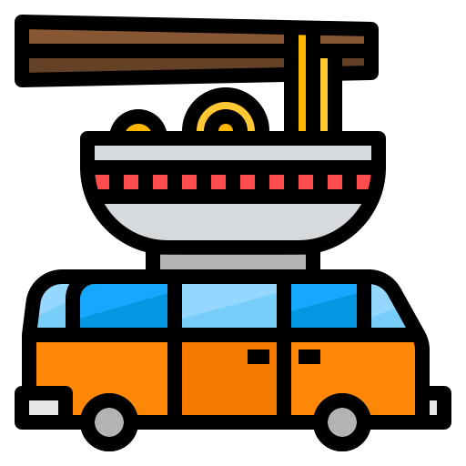 Delivery van icon