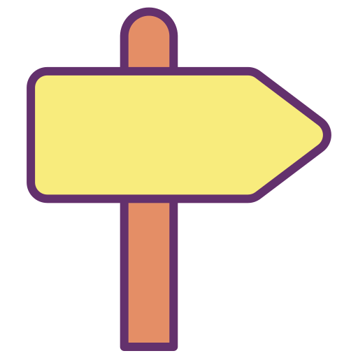 Signpost icon