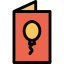 Birthday invitation icon 64x64