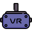 Vr glasses icon 64x64