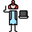Teleworking アイコン 64x64