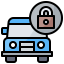 Locked car icon 64x64