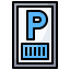 Parking ticket іконка 64x64