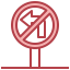 No turn left іконка 64x64