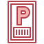 Parking ticket іконка 64x64