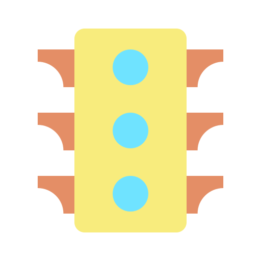 Traffic lights icon