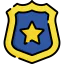 Police badge icon 64x64