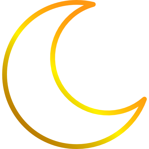 Half moon icon