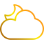 Cloudy night icon 64x64