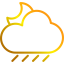 Cloudy night icon 64x64