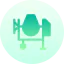 Concrete mixer icon 64x64