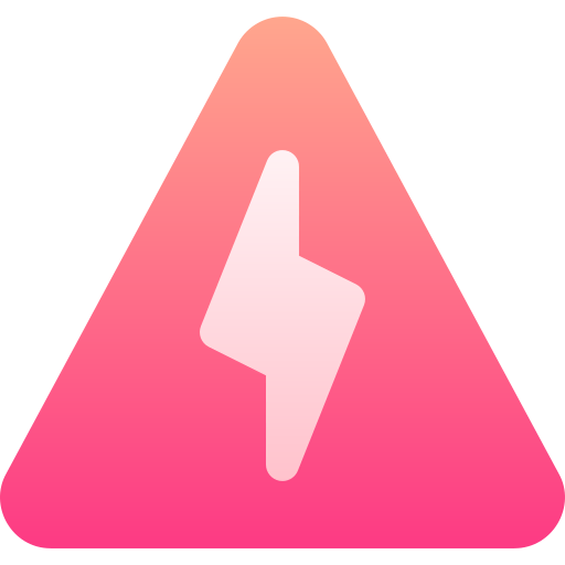 High voltage icon