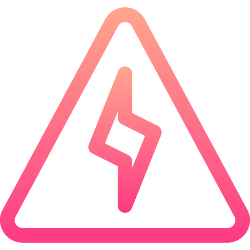 High voltage icon