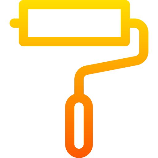 Paint roller icon