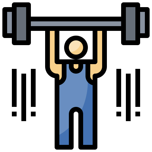 Weightlifting icon