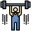 Weightlifting icon 64x64