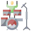 Drum set icon 64x64