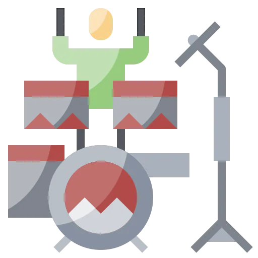 Drum set icon