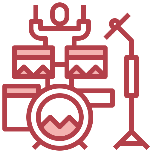 Drum set icon