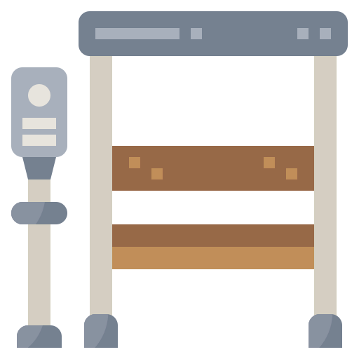 Bus stop icon