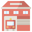 Fire station icon 64x64