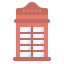 Telephone box icon 64x64
