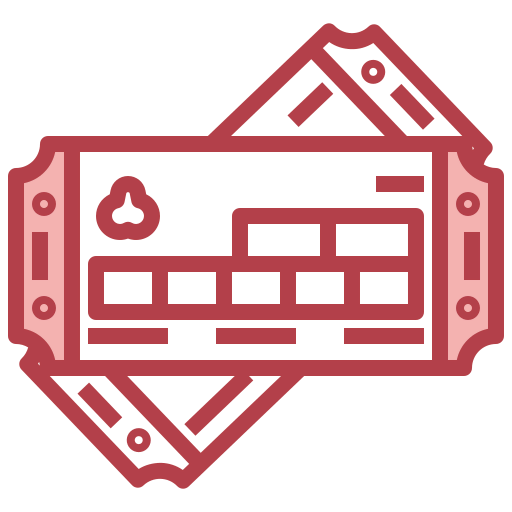 Train ticket icon