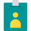Id card icon 64x64