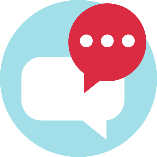 Speech bubble icon