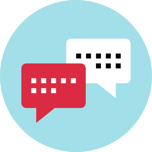 Speech bubble icon