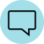 Speech bubble icon 64x64