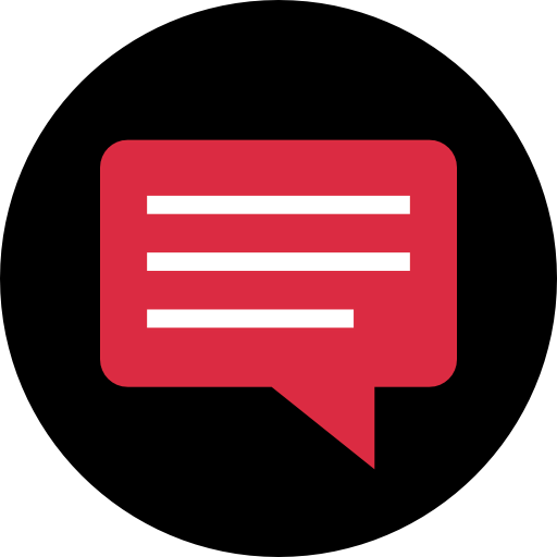 Speech bubble icon