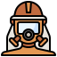 Gas mask icon 64x64