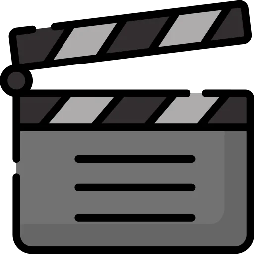 Clapperboard icon