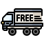 Free shipping icon 64x64