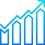 Bar chart icon 64x64