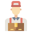 Delivery man icon 64x64