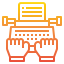 Typewriter icon 64x64