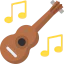 Guitar music icon 64x64