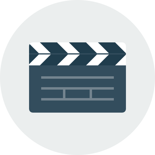 Clapperboard icon