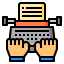 Typewriter icon 64x64