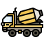 Mixer truck アイコン 64x64