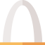Gateway arch icon 64x64