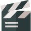 Clapperboard icon 64x64