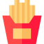 French fries icon 64x64