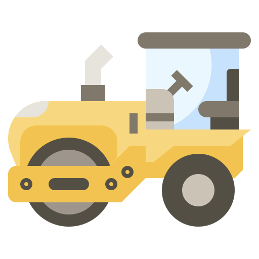 Construction machine icon