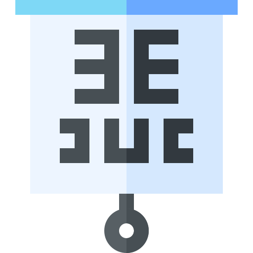 Eye test icon