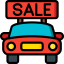 Car sales icon 64x64