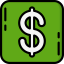 Dollar symbol icon 64x64
