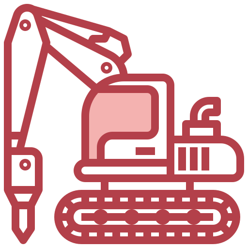 Drilling machine icon